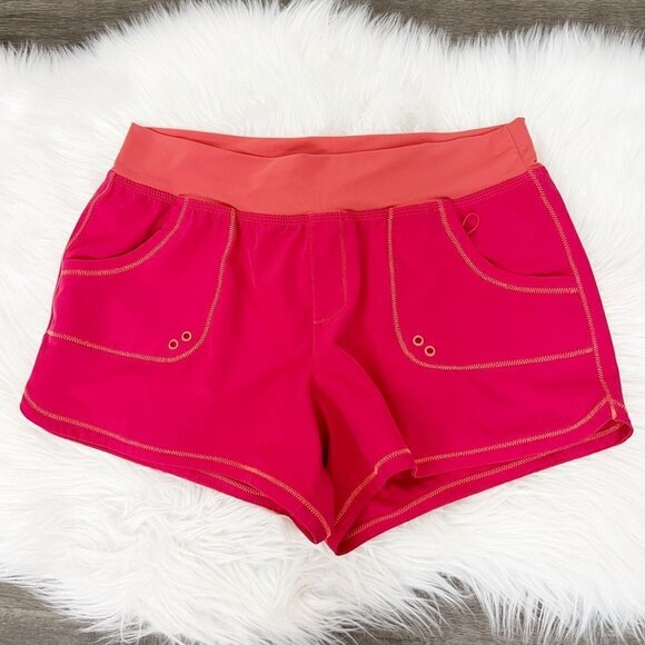Prana Millie Boardshort Womens Medium Orange Athletic Swim - Picture 1 of 8